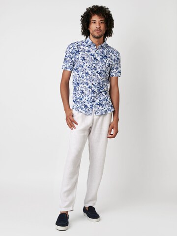 DESOTO Slim fit Overhemd in Blauw