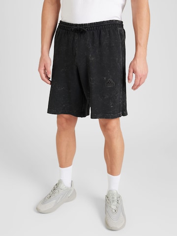 Regular Pantaloni sport de la ADIDAS SPORTSWEAR pe negru: față