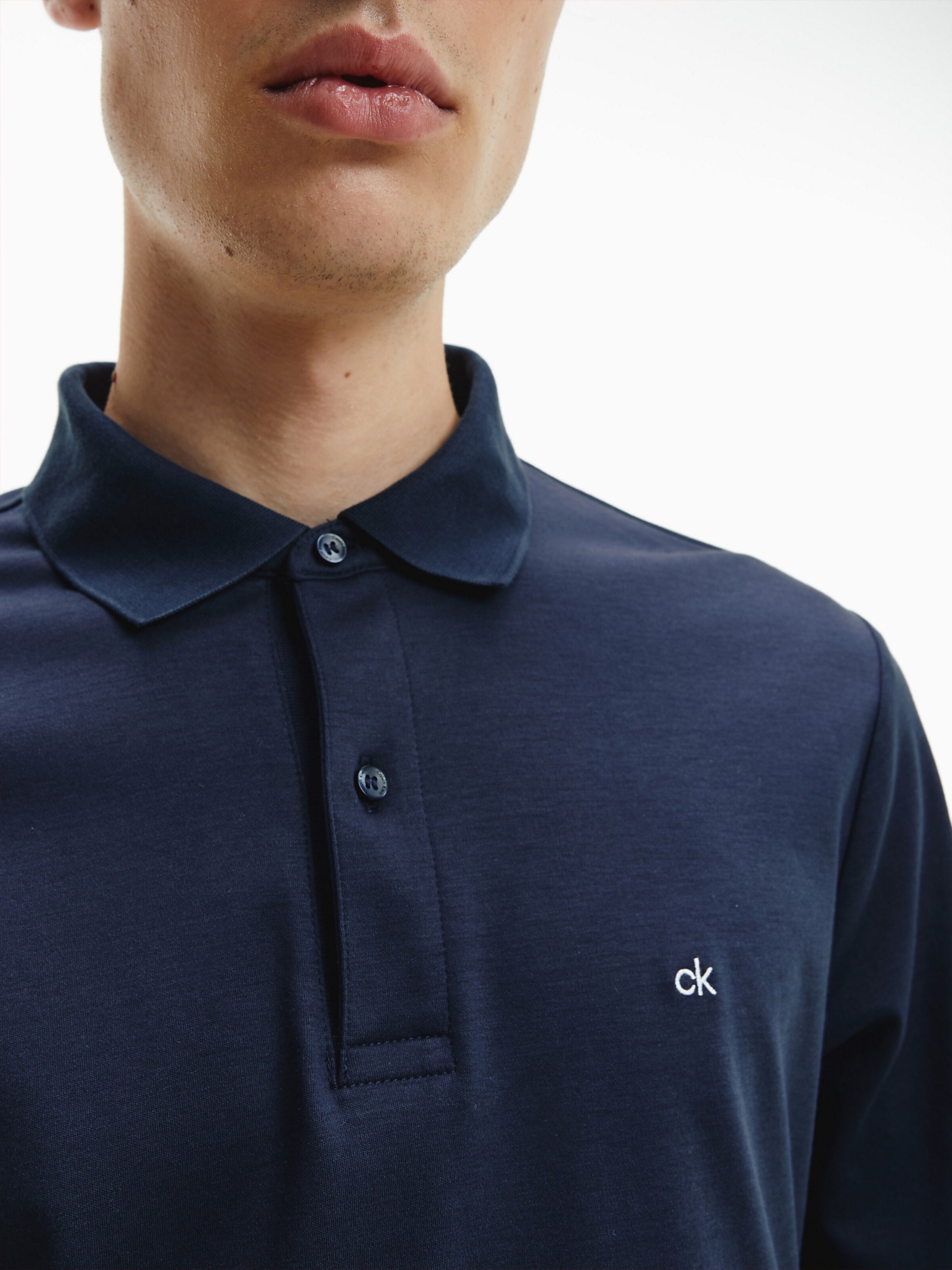 Premium T-Shirt Calvin Klein en Bleu Marine 