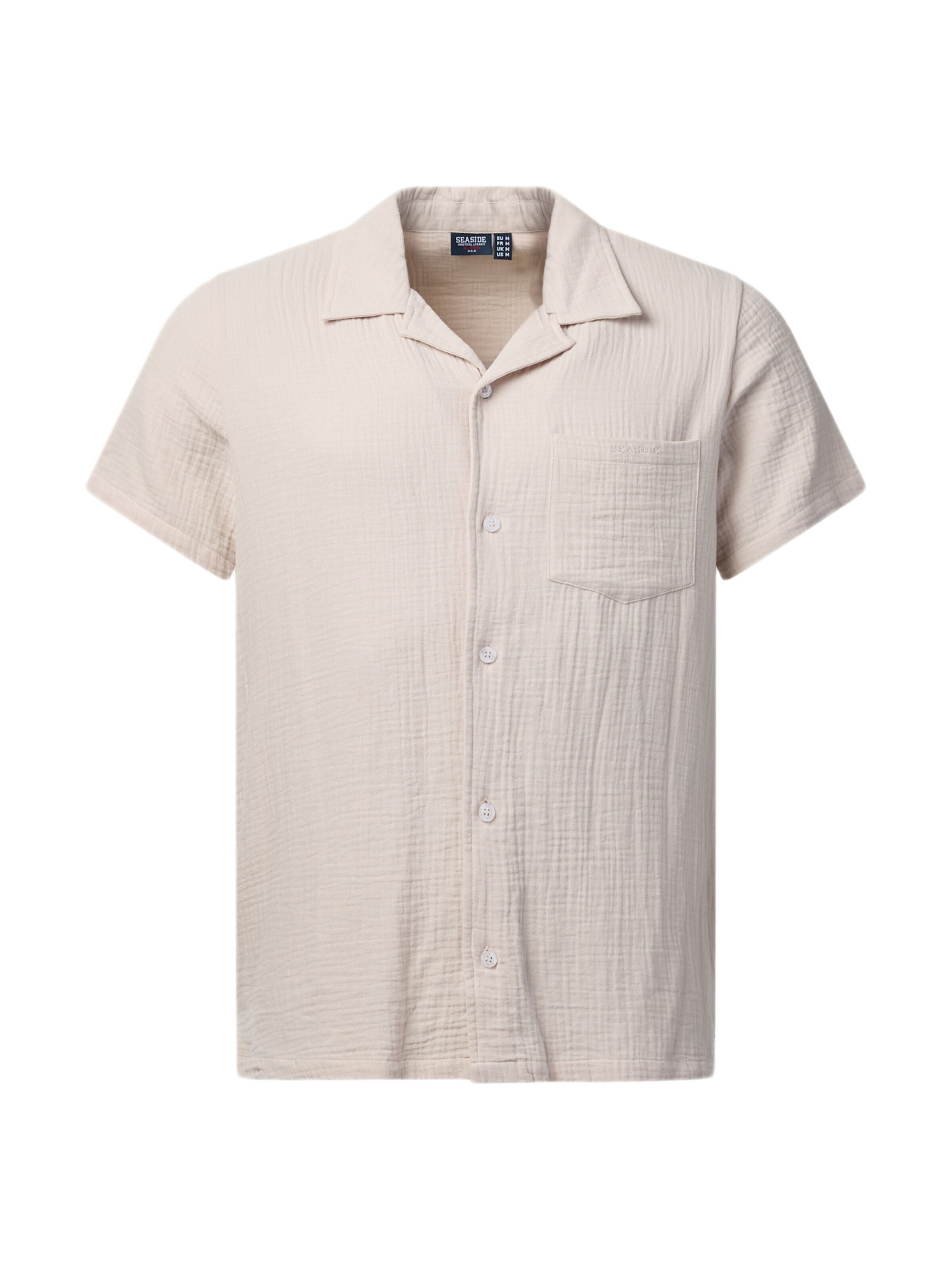Seaside Regular Fit Hemd‌ in Grün: Vorderseite