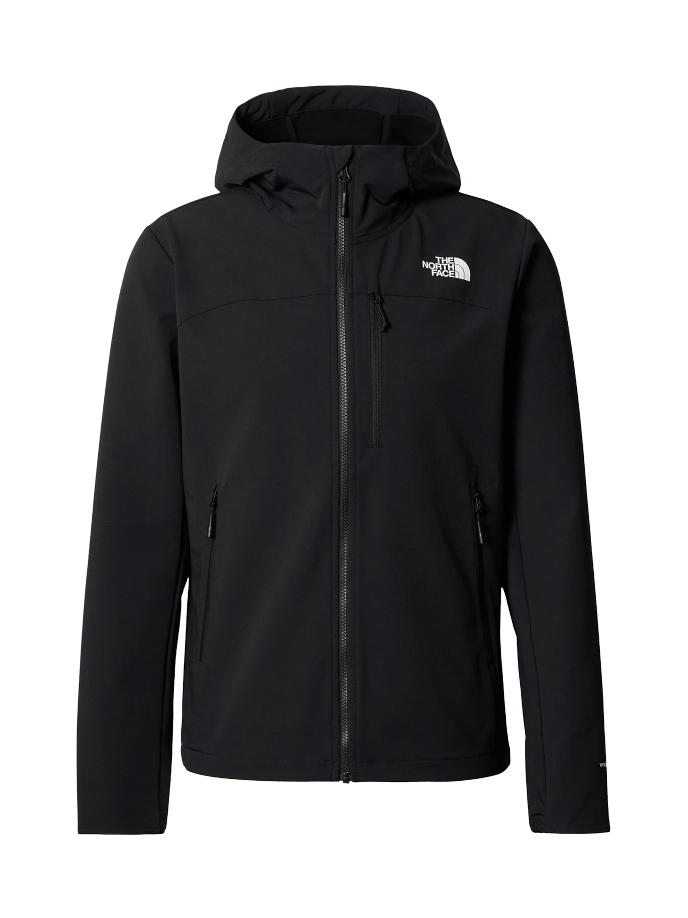 THE NORTH FACE Яке Outdoor 'TANSA' в черно: отпред