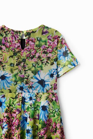 Desigual Jurk 'Garden' in Groen