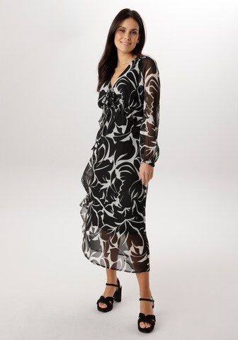 Aniston SELECTED Kleid in Schwarz