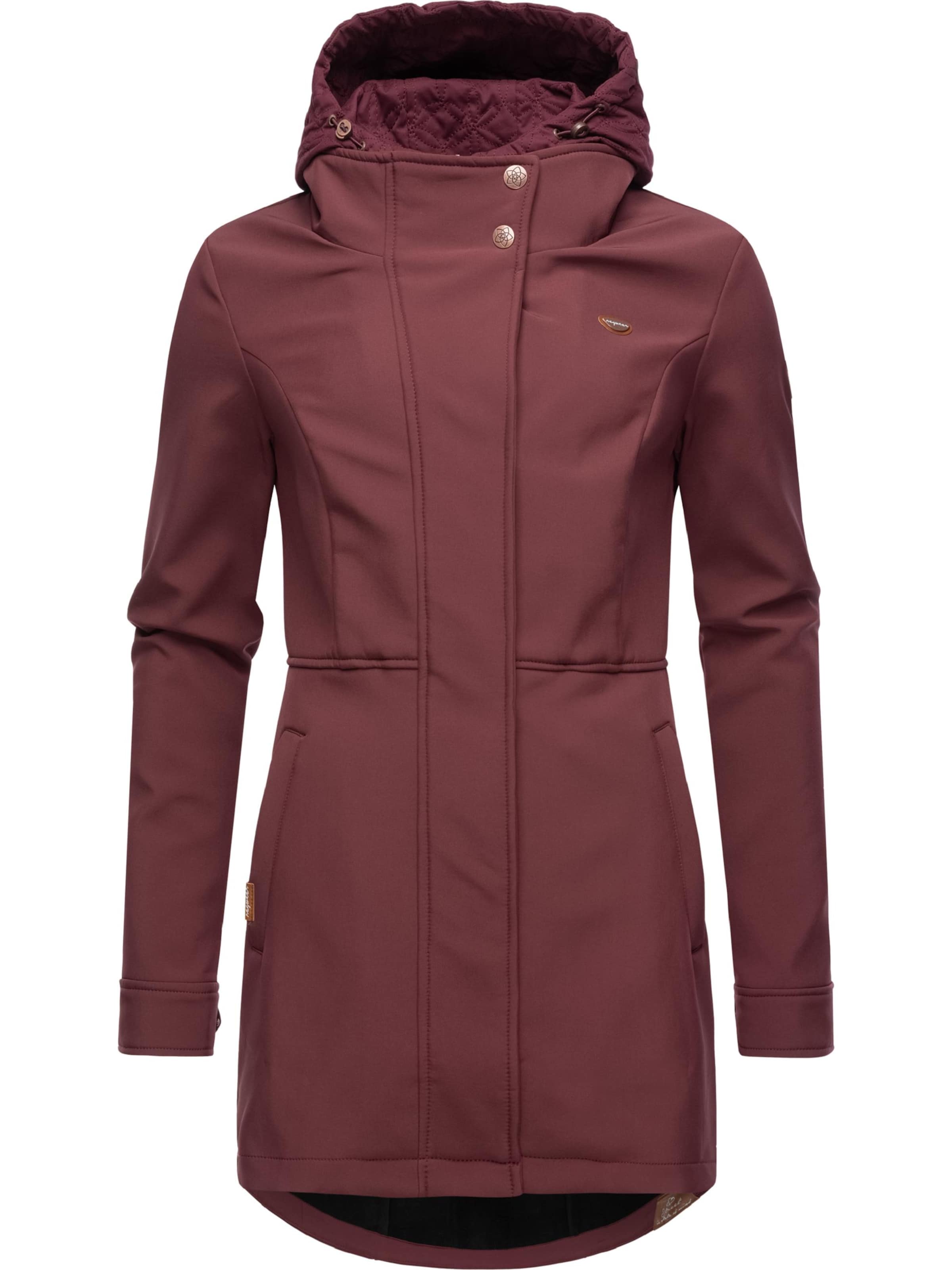 Ragwear Funktionsmantel 'Ybela' in Rot