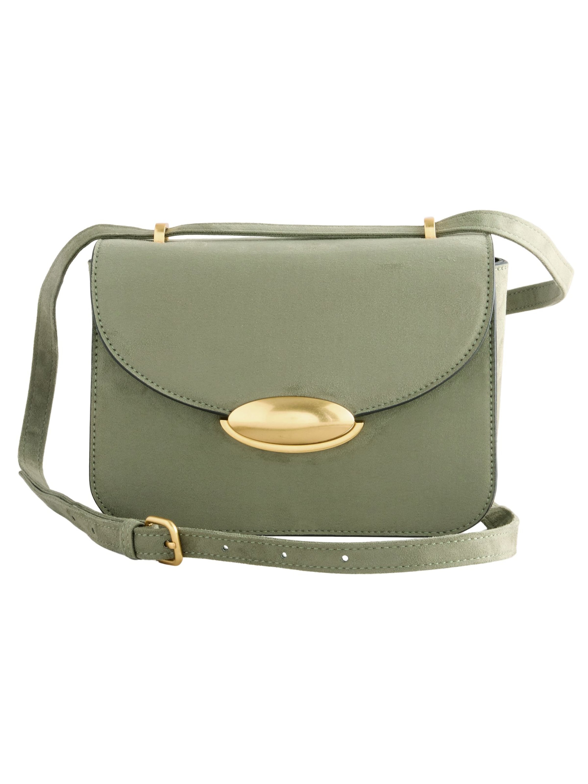 Next Taška cez rameno - Zelená: predná strana