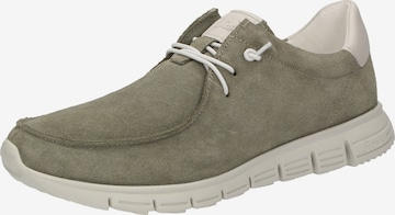 SIOUX Schnürschuh 'Mokrunner-H-007' in Grün: Vorderseite