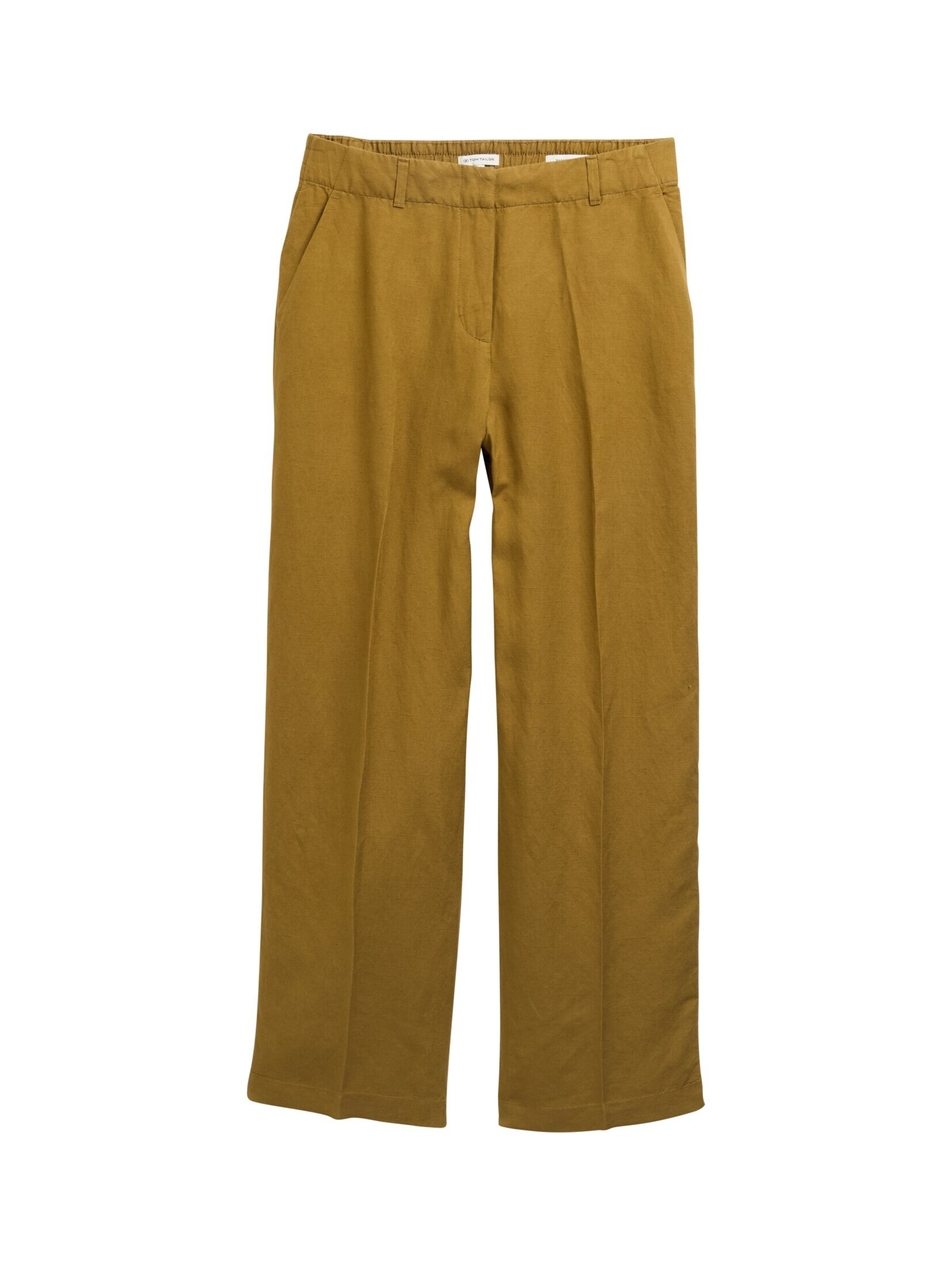 TOM TAILOR Loosefit Hose 'Lea' in Grün: Vorderseite