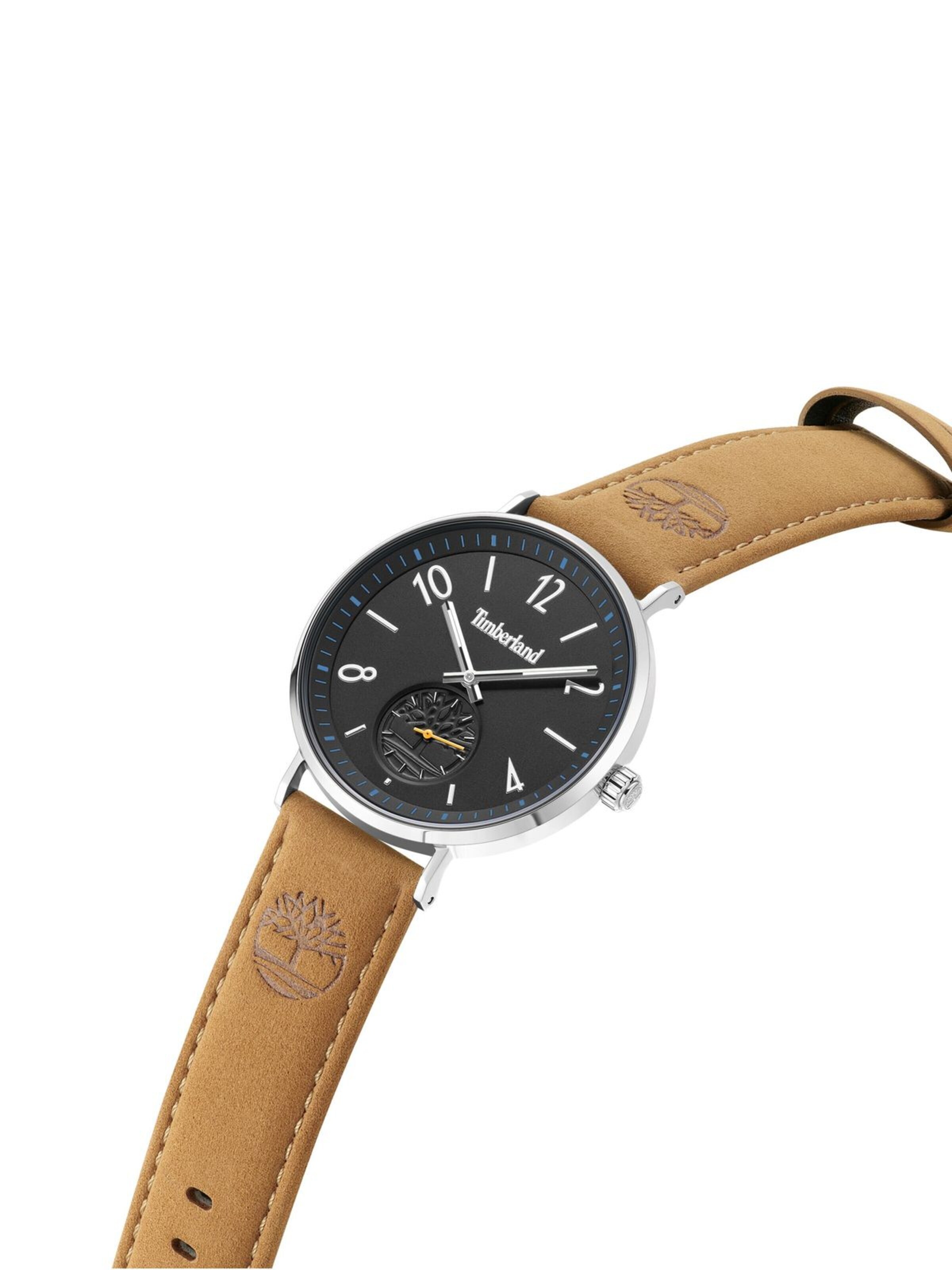 TIMBERLAND Analog Watch 'Watch Rangley' in Brown