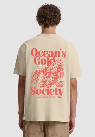 Mister Tee Koszulka 'Oceans Gold' w kolorze biały: przód