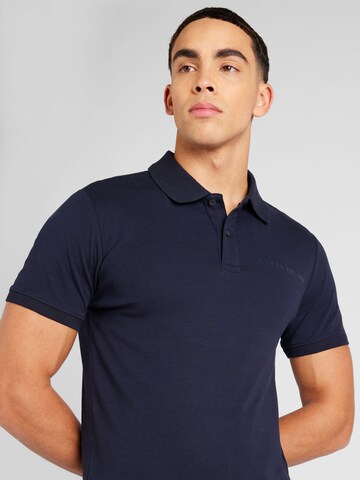 GUESS Poloshirt 'Nolan' in Blau