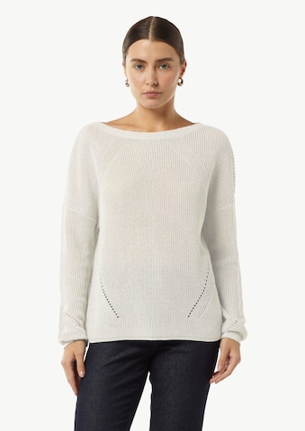 COMMA Pullover in Silber: Vorderseite