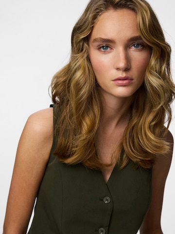 PIECES Gilet 'PCBOZZY' in Groen