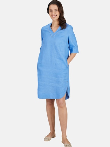 White Label Midikleid leger geschnitten in Blau: Vorderseite