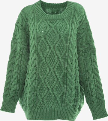 Pull-over Sookie en vert : devant