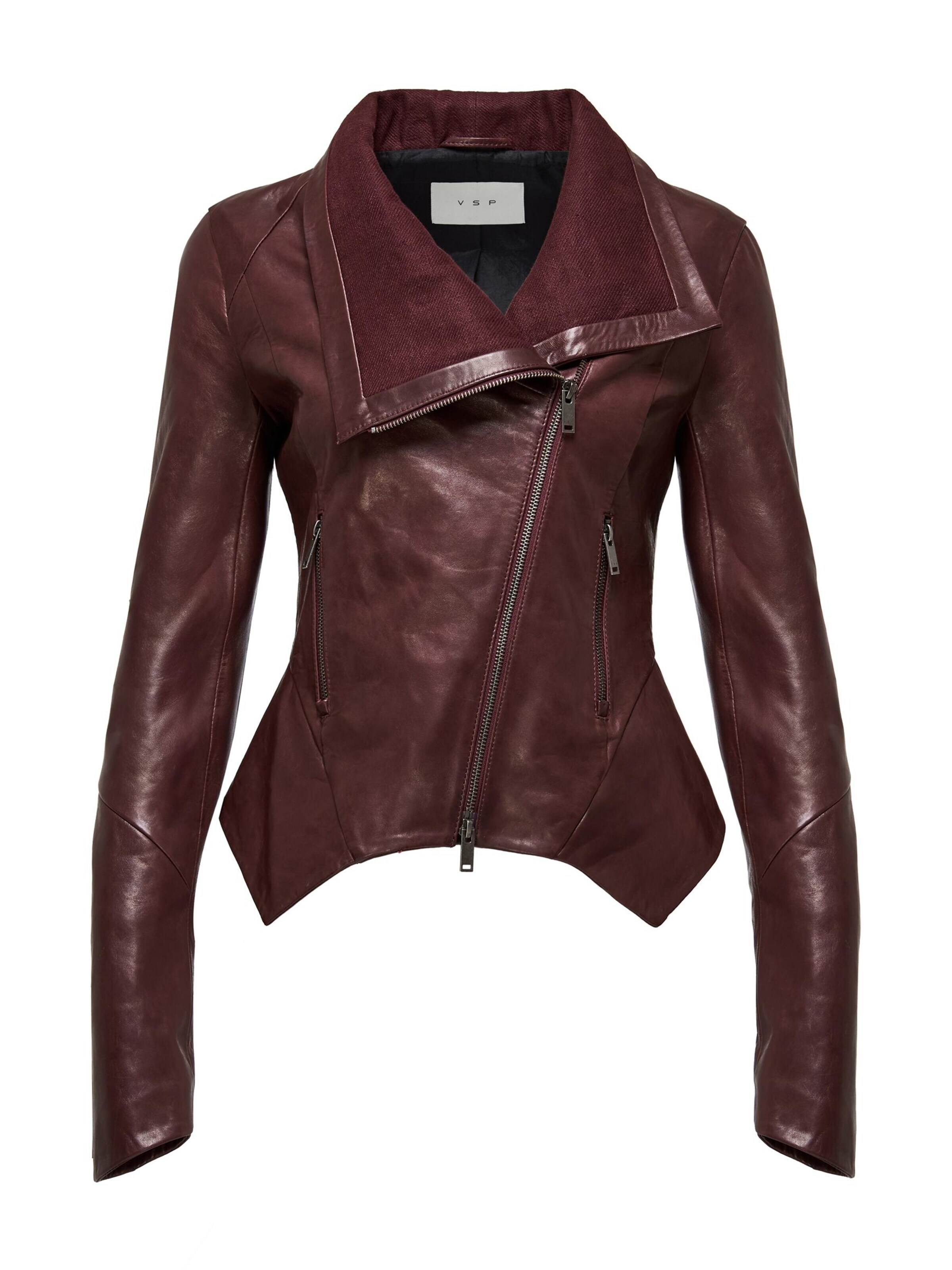 Veste d’hiver 'Sigrid' V S P en rouge : devant