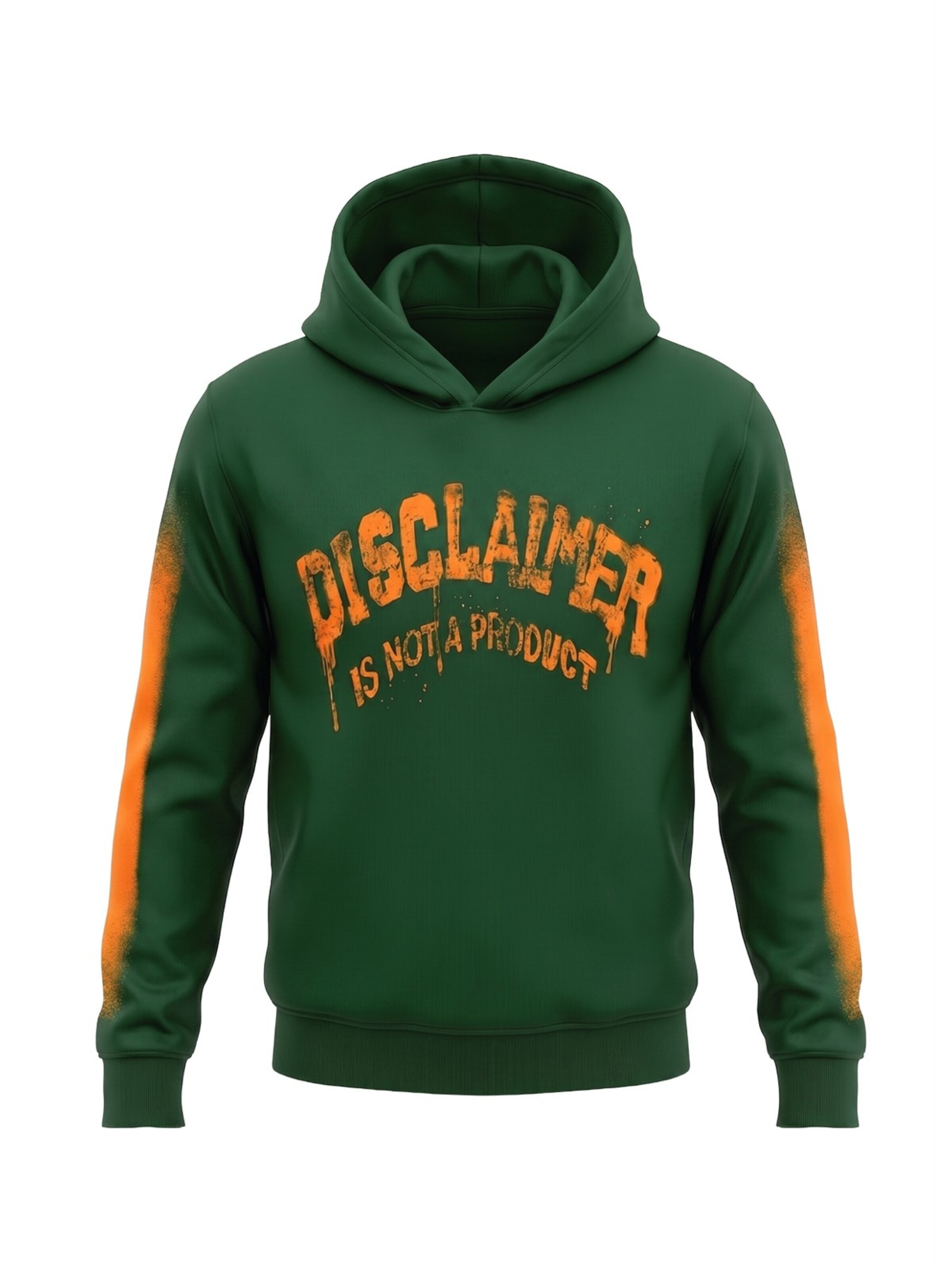 DISCLAIMER Sweatshirt in Green: front