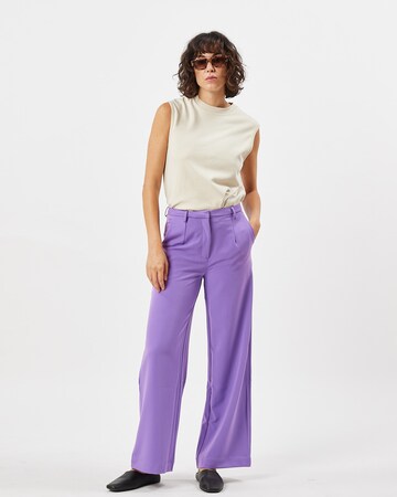 Loosefit Pantalon minimum en violet