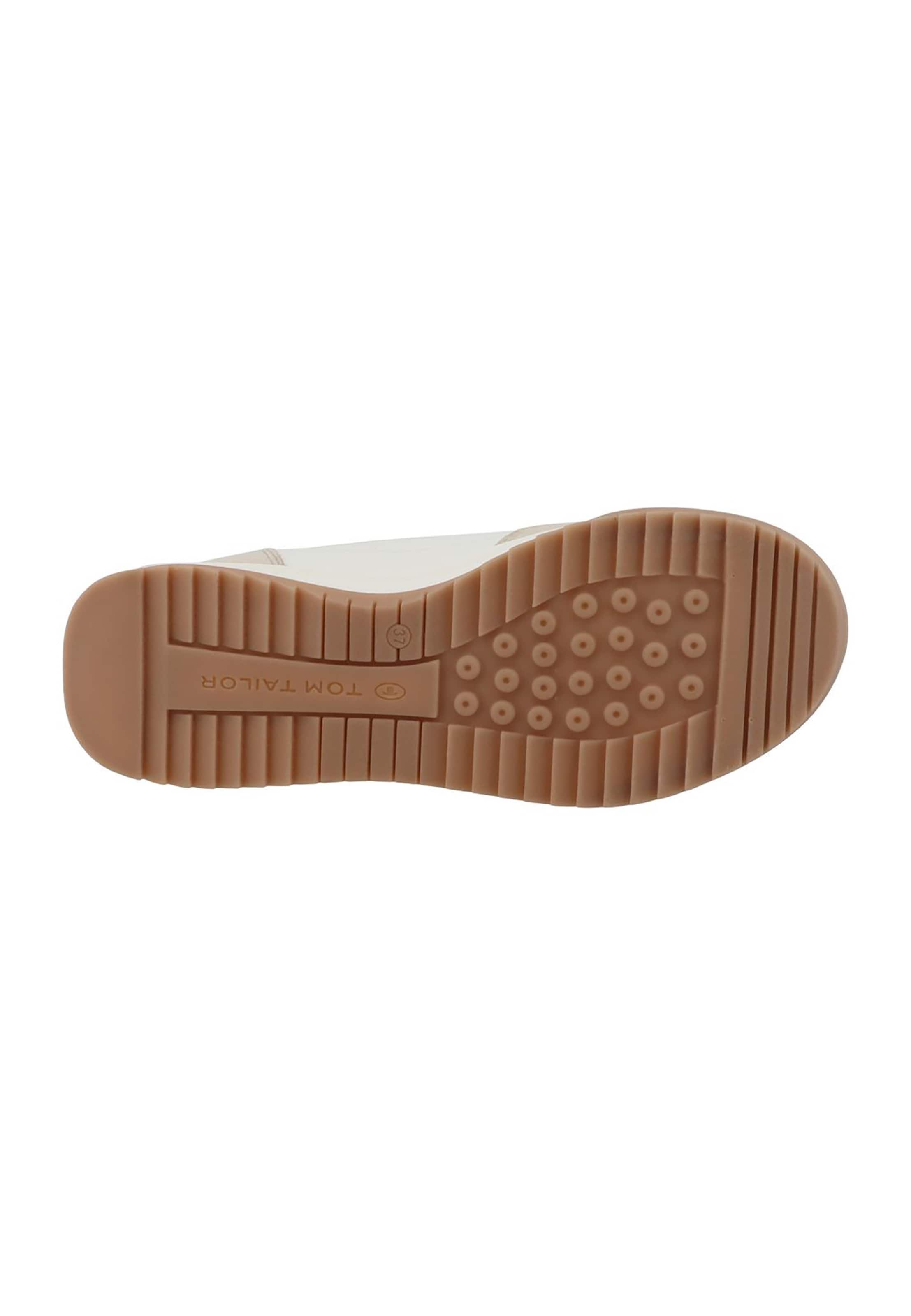 Baskets basses TOM TAILOR en beige