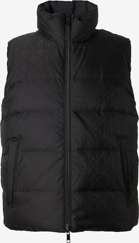 Calvin Klein Weste in Schwarz: Vorderseite