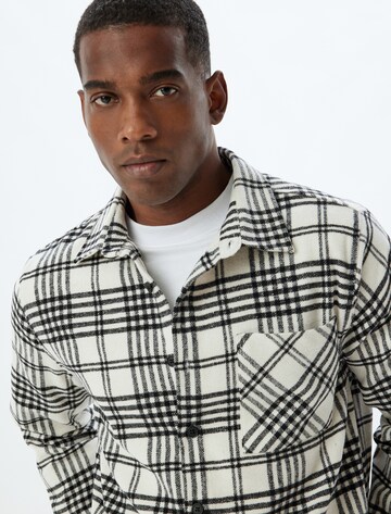 Koton Regular fit Button Up Shirt in Black