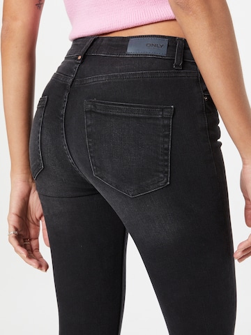 ONLY Skinny Jeans 'MILA-IRIS' in Zwart