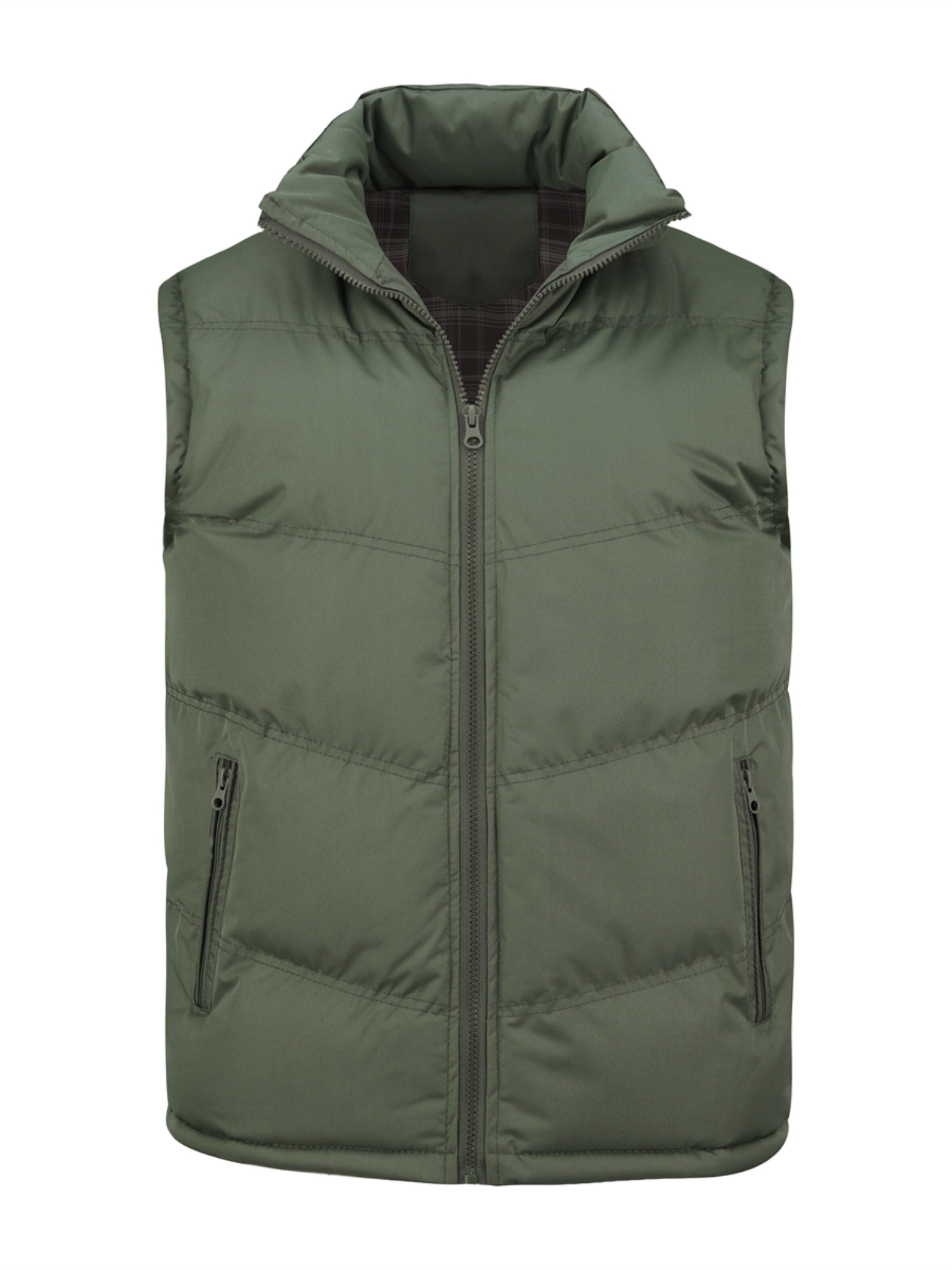 Youthup Vest in Green: front