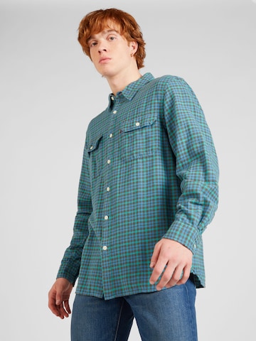 LEVI'S ® Comfort fit Button Up Shirt 'Jackson Worker' in Blue: front
