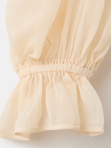 MANGO Bluzka 'Petelino' w kolorze żółty