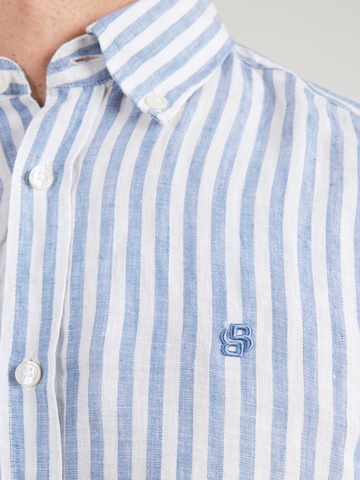 BOSS Rovný strih Košeľa 'LIAM' - Modrá