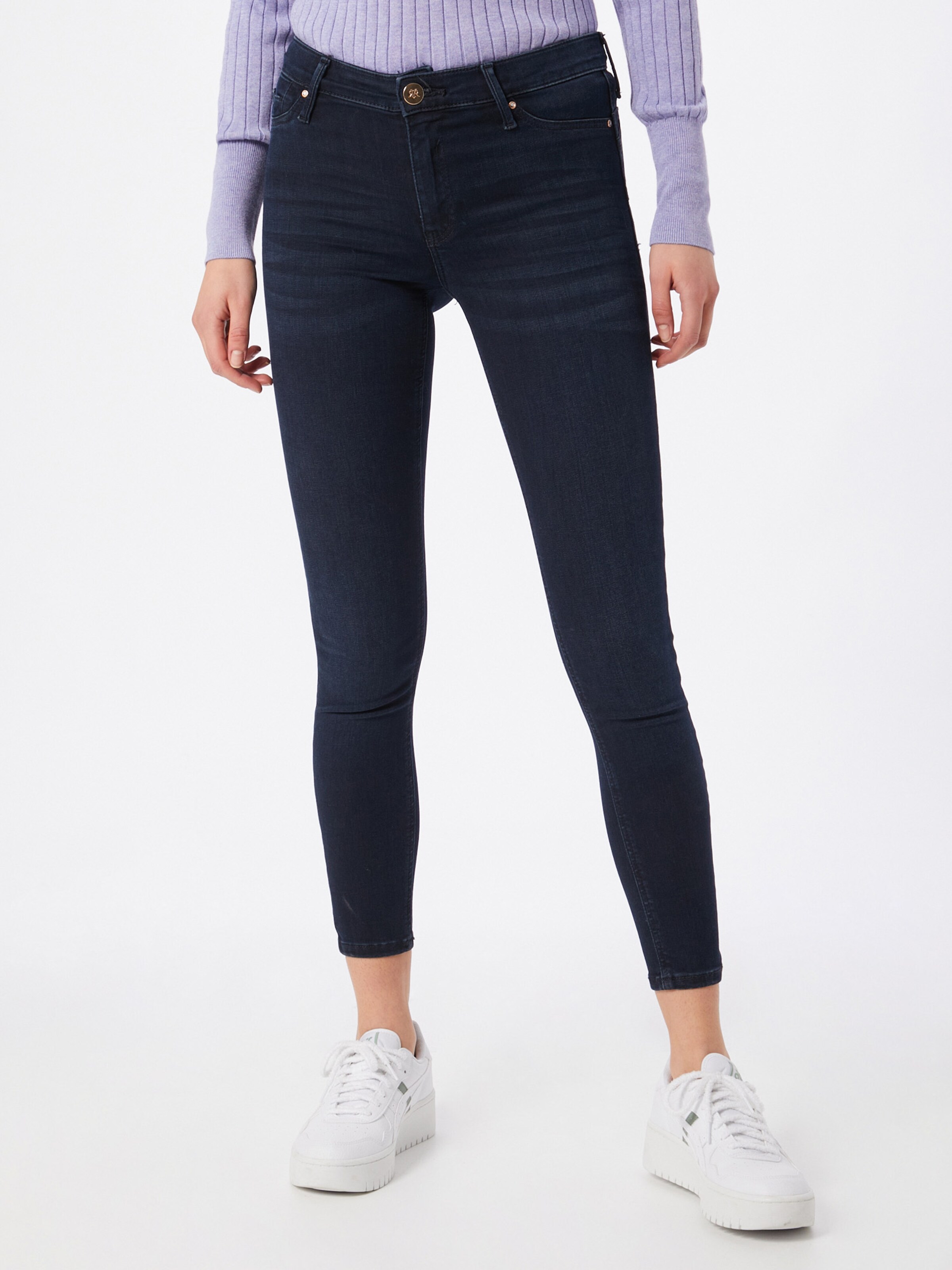 Frauen Große Größen River Island Jeans 'MOLLY' in Dunkelblau - ZR35892 Frauen Große Größen River Island Jeans 'MOLLY' in Dunkelblau - ZR35892