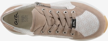 ARA Athletic Lace-Up Shoes 'Osaka' in Beige