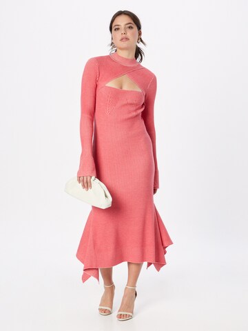 3.1 Phillip Lim - Vestido de malha em rosa