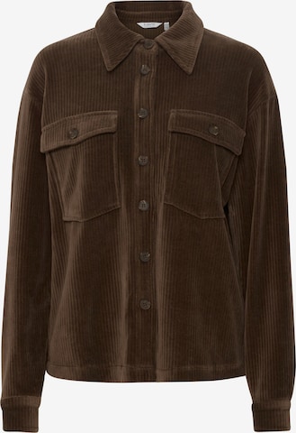 b.young Blouse 'Reina' in Brown: front