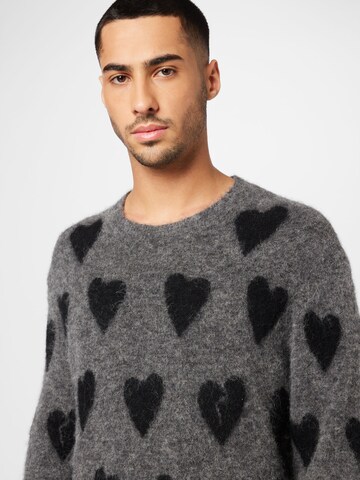 AllSaints Sweater 'AMORE' in Grey