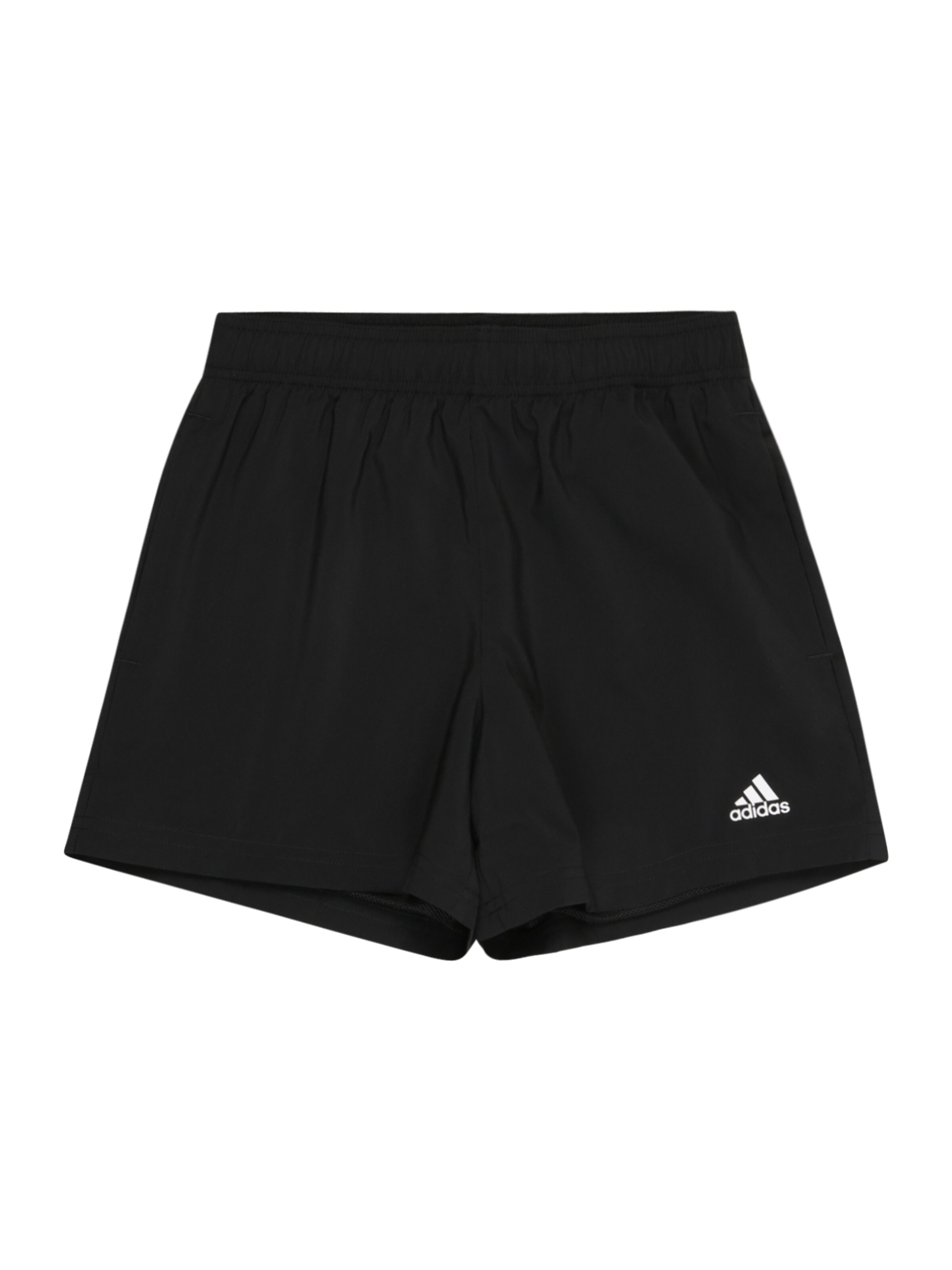 ADIDAS SPORTSWEAR Regular Workout Pants 'Essentials' in Black: front