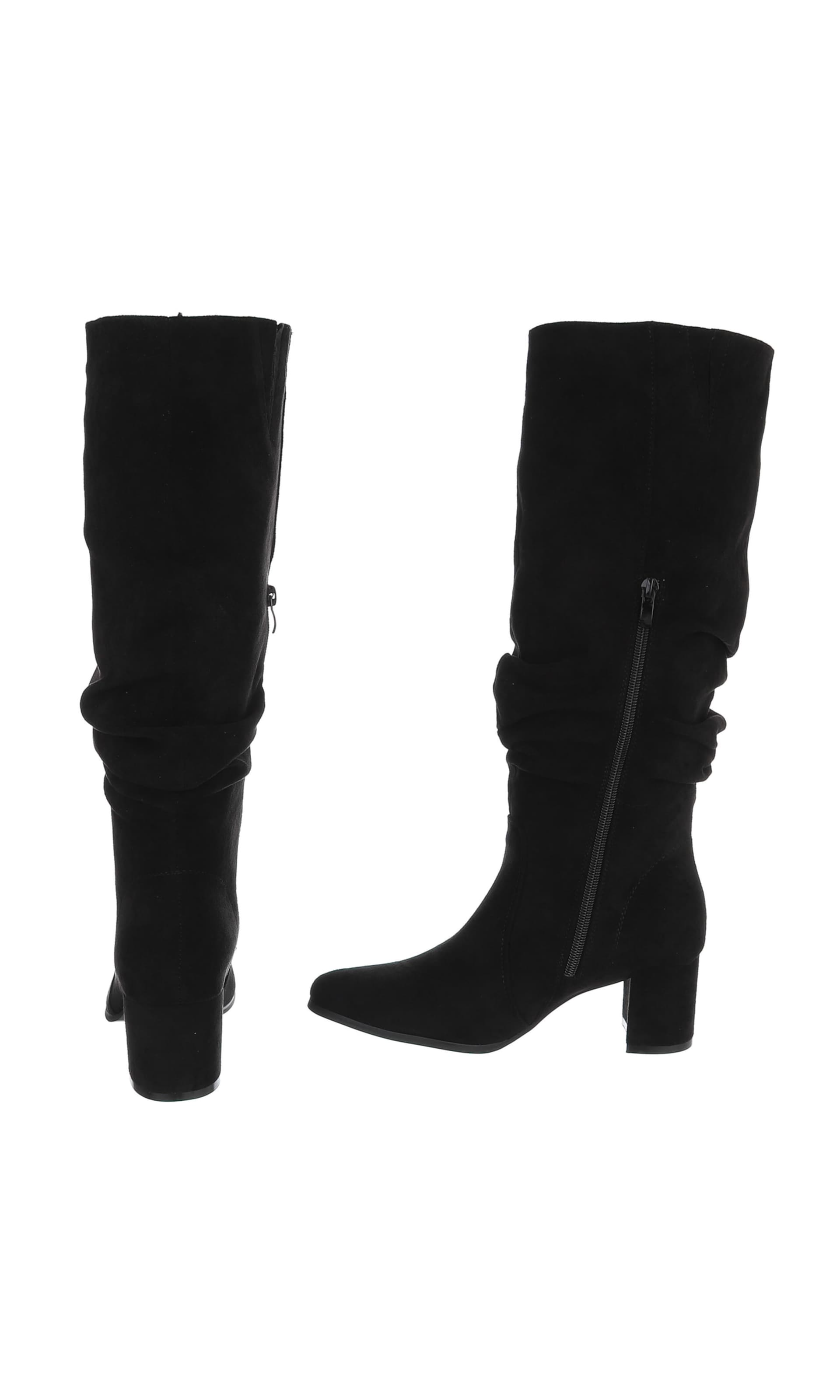 Ital-Design Stiefel in Schwarz