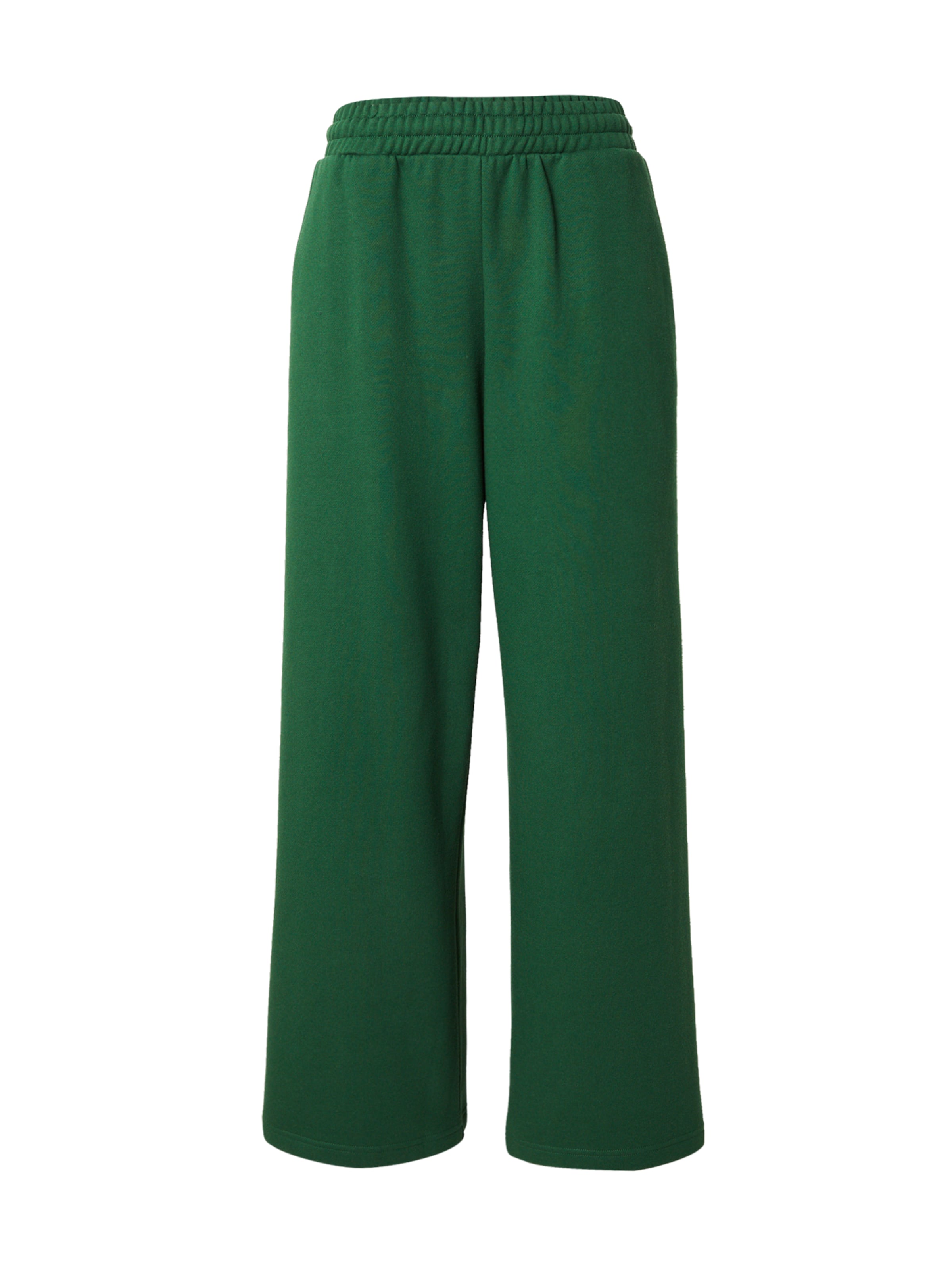 WEEKDAY Loose fit Pants in Green: front