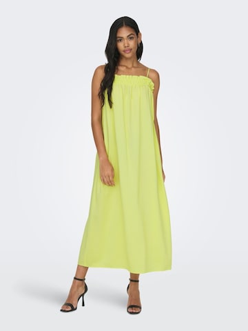 Robe ONLY en jaune : devant