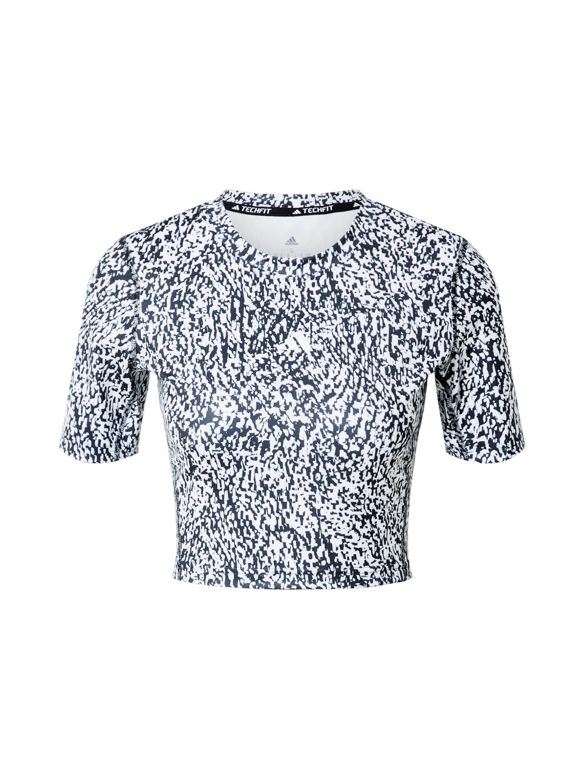 ADIDAS SPORTSWEAR Λειτουργικό μπλουζάκι σε μαύρο / λευκό, Άποψη προϊόντος