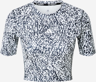 ADIDAS SPORTSWEAR Tehnička sportska majica u crna / bijela, Pregled proizvoda