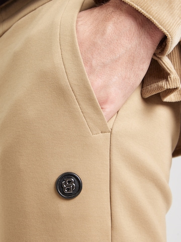 BOSS Конический (Tapered) Штаны 'Locsin' в Бежевый