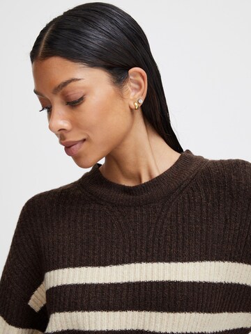 b.young - Pullover 'Onema Oneck' em bege