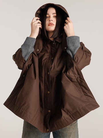 Parka de primăvară-toamnă 'Geacă căptușită premium' de la Dixie pe maro