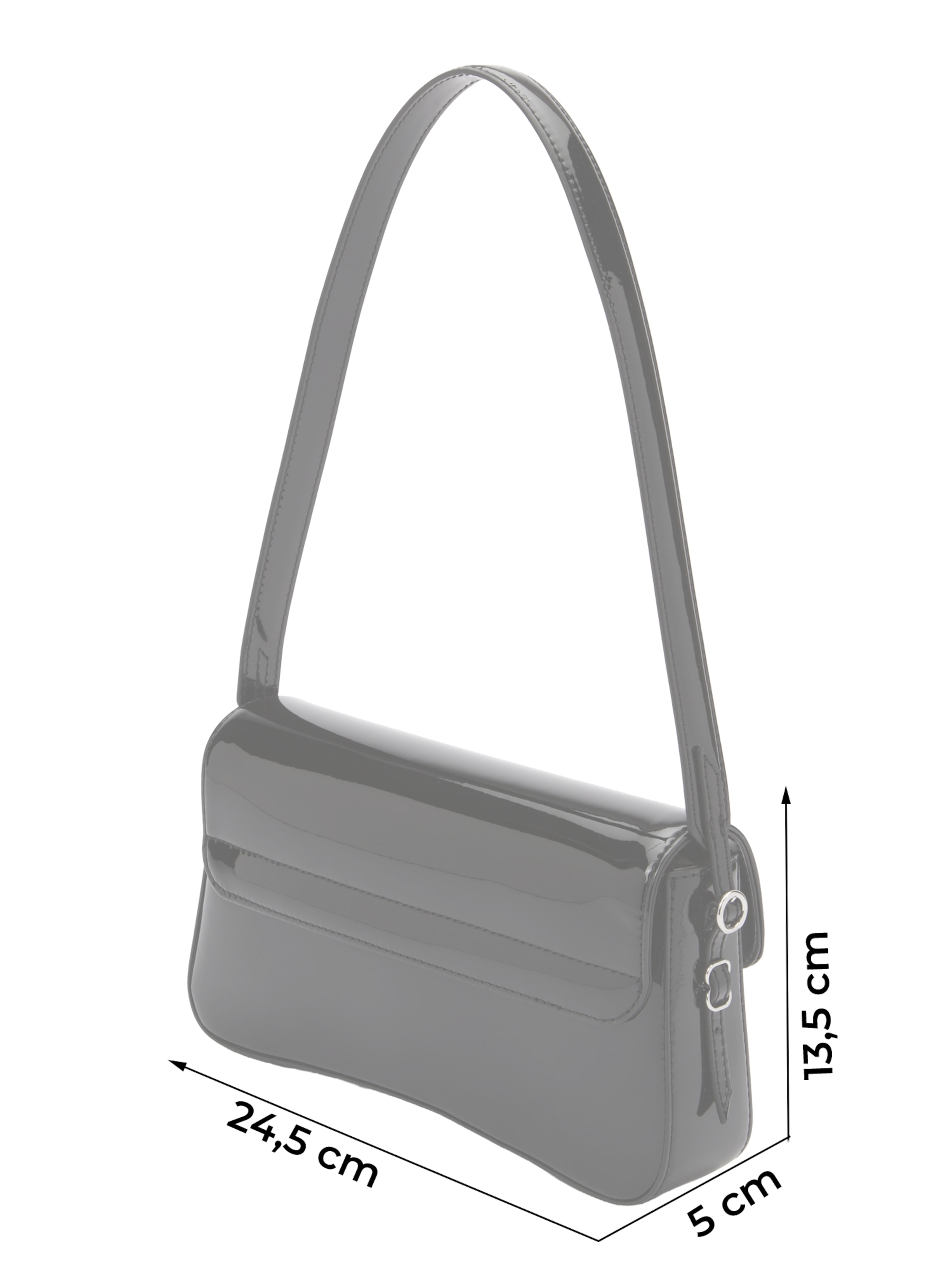 HUGO Kabelka na rameno 'Syndra' - Čierna