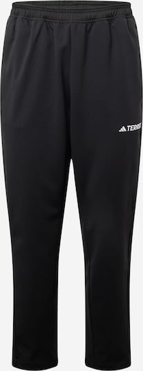 ADIDAS TERREX Sports trousers in Black / White, Item view