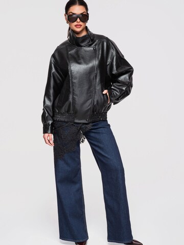 Ombre Between-Season Jacket in Black