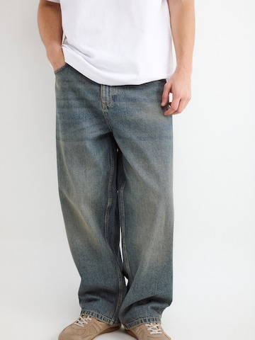 BALMOHK Baggy Farkut 'FRAN' värissä sininen: etupuoli