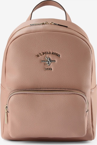 Sac à dos 'Stanford' U.S. POLO ASSN. en rose : devant