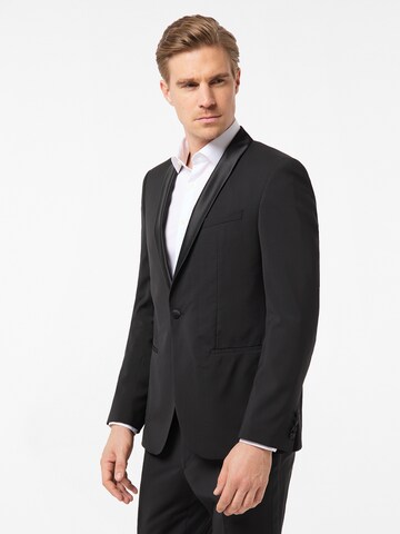 PIERRE CARDIN Regular fit Suit Jacket 'Futureflex Grant' in Black: front