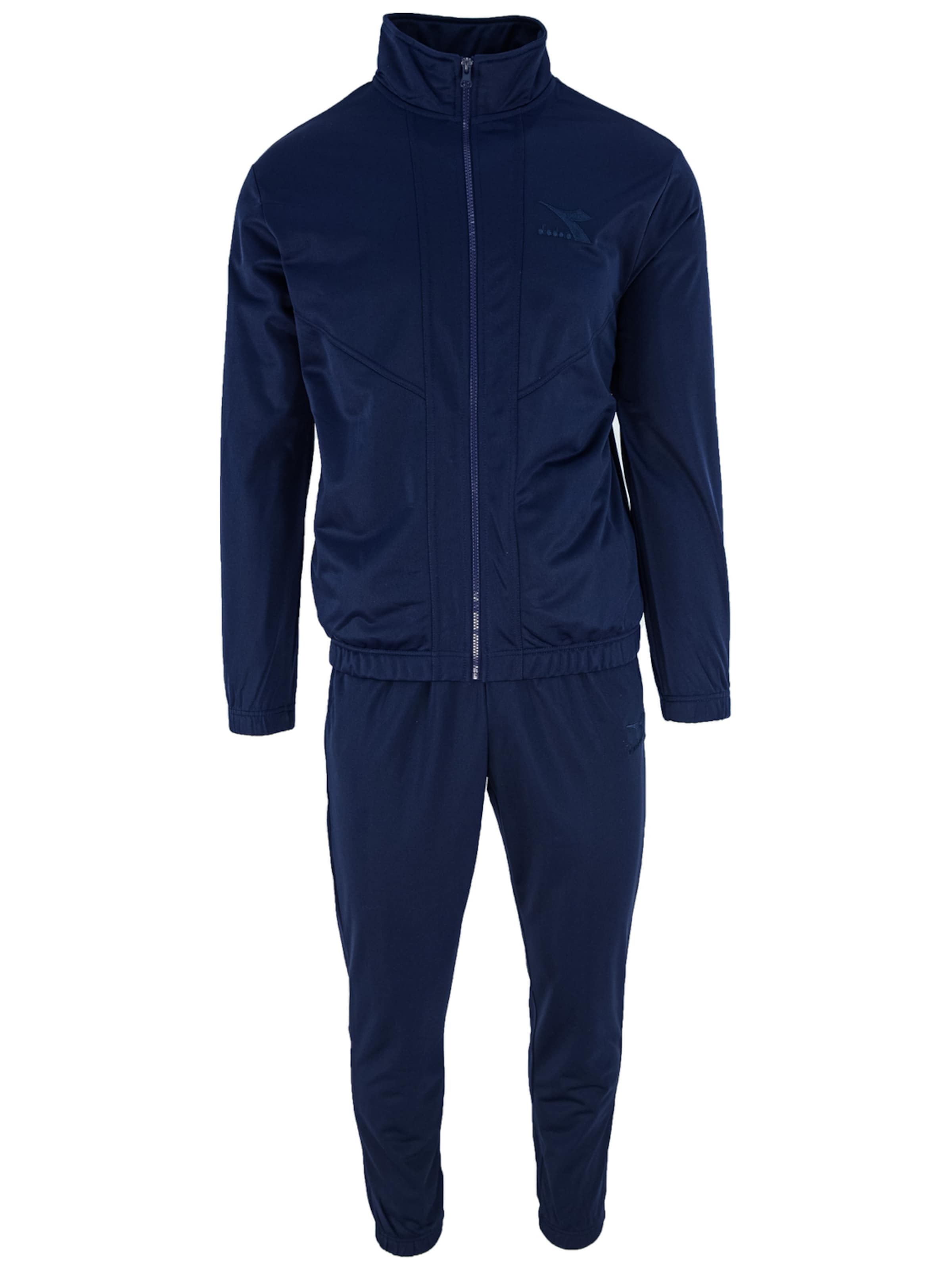 Diadora Sweat jacket in Blue: front